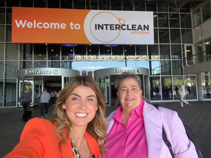 Mrs Buckét brushes up on latest technology at Amsterdam cleaning show