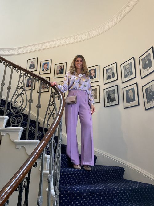 Mrs Buckét visits Whitehall for celebratory event