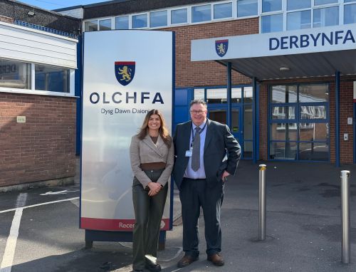 Mrs Buckét secures renewal of five-year cleaning contract with Olchfa School